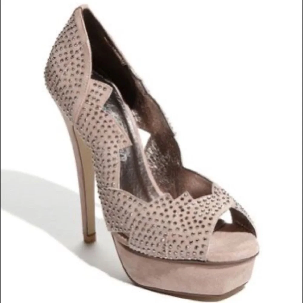 Jeffrey Campbell Turner rhinestone embellished platform pump 7